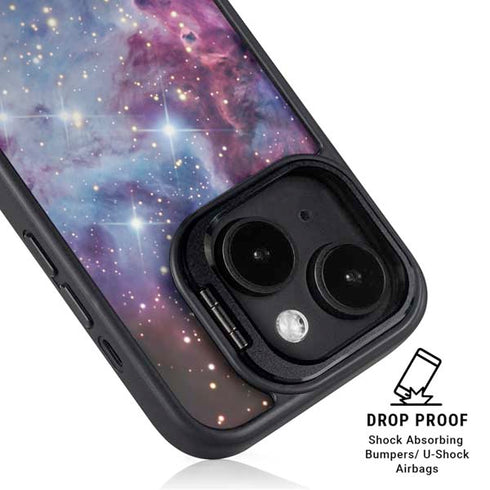 The Fox Fur Nebula iPhone 15 Kickstand Case